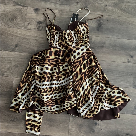 Roberto Cavalli Just Cavalli Leopard Babydoll NWT - Picture 5 of 8